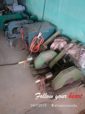 ไฟเบอร์ตัดเหล็กวินเนอร์ 16  นิ้ว  มอเตอร์ 3 แรงพร้อมใช้