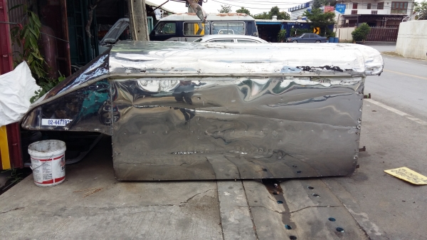 ขายหลังคากะบะตอนเดียว สแตนเลส ราคาถูก ด่วน ไม่มีที่เก็บ