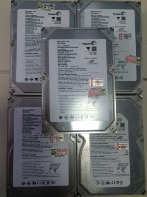 HDD SATA 200 GB Seagate ไม่เหลือง ไม่Bad ประกัน14วัน