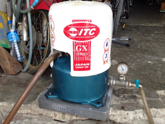 ขายปั้มน้ำอัตโนมัติ Hitachi 150W สภาพดี ตรวจเช็คแรงดันเรียบร้อยแล้ว ไม่มีรั่วซึม พร้อมใช้งาน