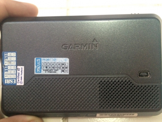 GARMIN nuvi 205W จอ4.5นิ้ว ไม่มีอุปกรณ์ หาไม่เจอ ตัวเครื่องใช้งานปกติ จับดาวเทียมไว มือ2 GARMIN nuvi 205W จอ4.5นิ้ว ไม่มีอุปกรณ์ หาไม่เจอ ตัวเครื่องใช้งานปกติ จับดาวเทียมไว มือ2