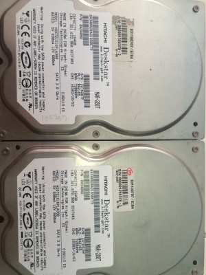 HDD SATA 164 GB HITACHI ไม่เหลือง ไม่Bad ประกัน14วัน
