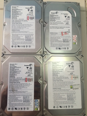 HDD IDE 160 GB Seagate ไม่เหลือง ไม่Bad ประกัน14วัน