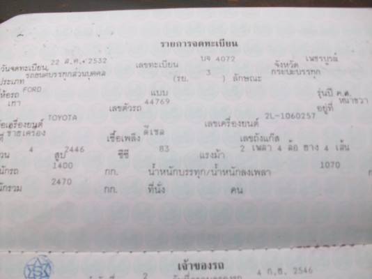 ขายกระฟอร์ด พร้อมใช้งาน แอร์เย็น ยางใหม่ 4 เส้น รถบางทั้งคัน ขายกระฟอร์ด พร้อมใช้งาน แอร์เย็น ยางใหม่ 4 เส้น รถบางทั้งคัน