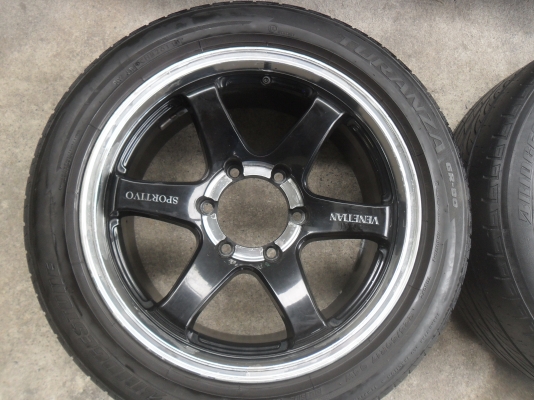 ล้อแม็ก 17นิ้ว 6รู TE37 พร้อมยาง สวยๆ 4 ล้อ ราคา 10900 บาท