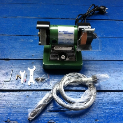 แท่นมอเตอร์หินเจียรเอนกประสงค์ขนาดเล็ก Tiger รุ่น TBG-3 แท่นมอเตอร์หินเจียรเอนกประสงค์ขนาดเล็ก Tiger รุ่น TBG-3