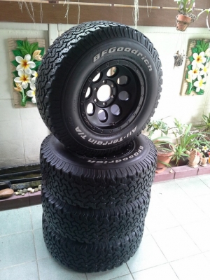 Lenso Max1 + BF All USA. 265/75/16 ปี11 สวยๆ 1ชุด