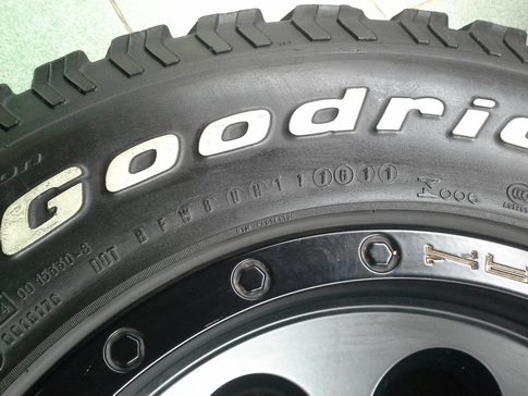 Lenso Max1 + BF All USA. 265/75/16 ปี11 สวยๆ 1ชุด