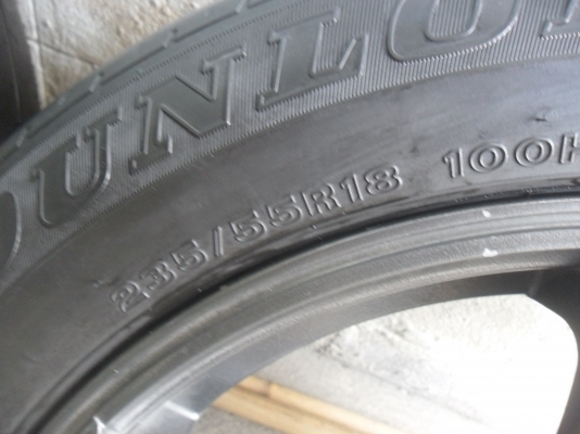 ล้อแม็ก 18นิ้ว 6รู พร้อมยาง สวยๆ 4 ล้อ ราคา 11700 บาท