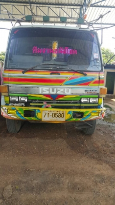 สิบล้อเทนเลอร์ อีซูซุ ร็อค175แรง 2เพา เทนเลอร์บรรทุกรถเกียว หางไฮโรลิค สภาพดีสวยพร้อมใช้ ทะเบียนพร้อมโอน