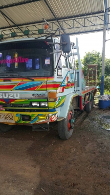 สิบล้อเทนเลอร์ อีซูซุ ร็อค175แรง 2เพา เทนเลอร์บรรทุกรถเกียว หางไฮโรลิค สภาพดีสวยพร้อมใช้ ทะเบียนพร้อมโอน