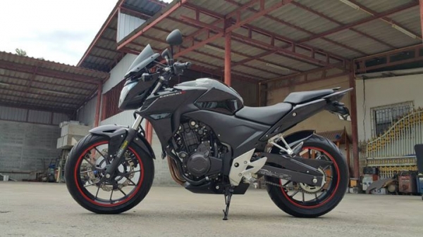 มาใหม่สวยถูก ให้ไว CB500F ดำ วิ่งน้อย ไม่ล้มชนแปะใสกิ๊ก ต่อรองได้