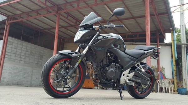 มาใหม่สวยถูก ให้ไว CB500F ดำ วิ่งน้อย ไม่ล้มชนแปะใสกิ๊ก ต่อรองได้