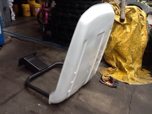 ขาย!!! ของใหม่ "หลังคารถแทรคเตอร์+พร้อมโครงเหล็ก" สำรับ PC30-7 ประกอบง่ายพร้อมใช้งาน