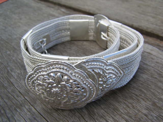 ขายเข็มขัดเงินแท้