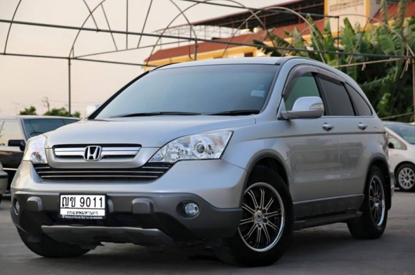 ขาย Honda CR-V ปี 2007 ตัวTop 2.4EL เกียร์ Auto สีบรอนซ์เงิน เบาะหนังแท้สีดำ เบาะไฟฟ้า