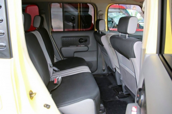 ขาย Nissan Cube Rider สีเหลือง เกียร์ Auto ชุดแต่ง Rider แท้ทั้งคัน