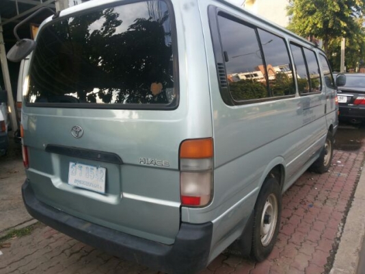 TOYOTA HIACE ปี 1999 มือ1 เครื่องเดิมๆ ดีเซล 5 แอล รถสวย บางเดิม  พร้อมใช้