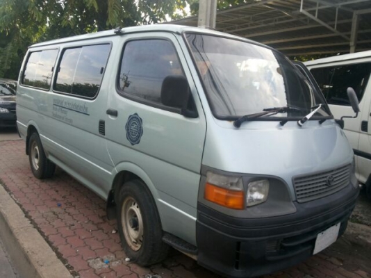 TOYOTA HIACE ปี 1999 มือ1 เครื่องเดิมๆ ดีเซล 5 แอล รถสวย บางเดิม  พร้อมใช้