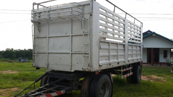 ขายด่วนลูกพ่วง2เพลาไม่ดั้ม ราคาไม่แพงพร้อมใช้โทร0843923995