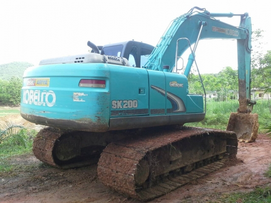 ขายรถแบคโฮ KOBELCO SK200-8 YN12 super เอกสารอินวอย ไมล์ 6173 ชม.ราคา 2300000
