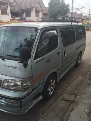 TOYOTA HIACE รถบ้านสภาพพร้อมใช้ รถปี96 เอกสารชุดโอนครบ ภาษีไม่ขาด เครื่องดีแอร์เย็นช่ำ