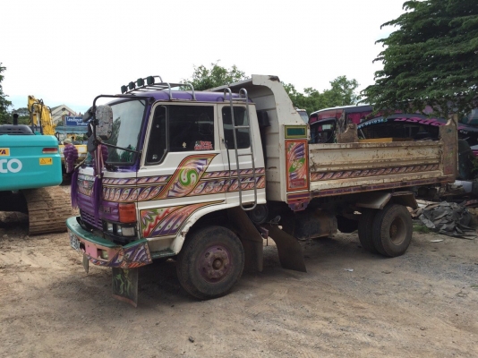 หกล้อ HINO รถปะกอบเครื่องEH700 เบรกชิฟี่ ยางดี แอร์เย็น คัดซีสวยมาก