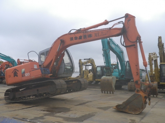 ขายค่ะ HITACHI EX120-5E  นำเข้าจากญี่ปุ่น สภาพสวยมาก เครื่องปั้มดี ไฟฟ้าครบ  มีลาย piping