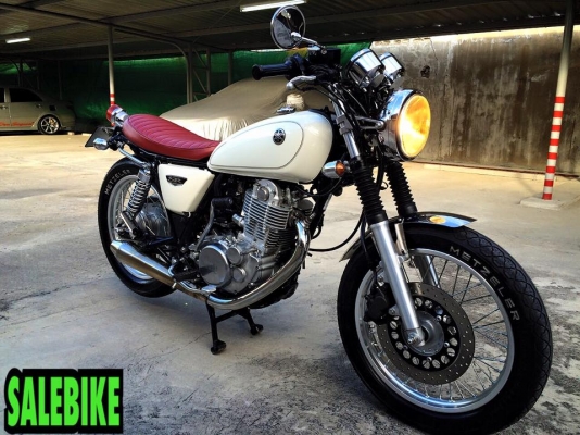 SALE BIKE YAMAHA SR400 รุ่นฉลองครบรอบ50ปี รถออกศูนย์ ปี2014 หัวฉีดPGM-FI 219000