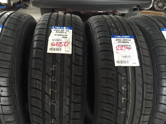 ยางใหม่ FALKEN ZE914 ECORUN 215/60R16 99H