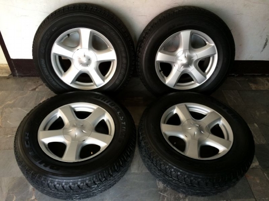 ▀█▀ ขายแม็ก17 พร้อมยางBRIDGESTONE ถอดจาก All New D-MAX (ไม่ใช่ร้านยาง) 4วง ▀█▀ ขายแม็ก17 พร้อมยางBRIDGESTONE ถอดจาก All New D-MAX (ไม่ใช่ร้านยาง) 4วง