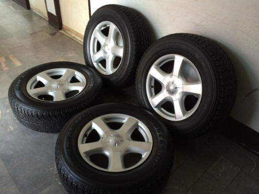 ▀█▀ ขายแม็ก17 พร้อมยางBRIDGESTONE ถอดจาก All New D-MAX (ไม่ใช่ร้านยาง) 4วง