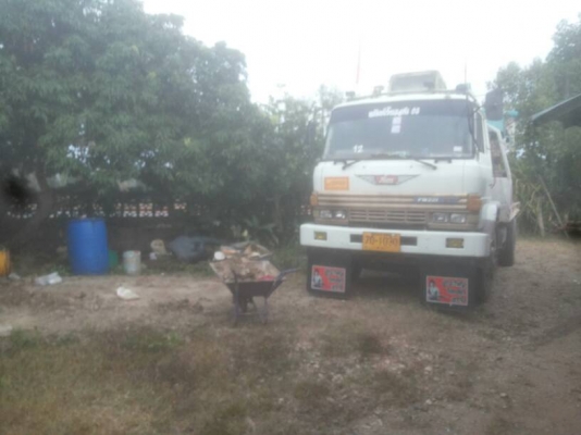 เทเลอร์บรรทุกแบคโฮขนาด200 HINO-221เครื่อง220แรงม้า2เพลา