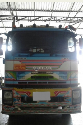 ขาย ISUZU 360 พ่วงแม่ลูก กระบะเหล็กคอกเกษตรดั๊ม รถปี 53 มี 2 พ่วง