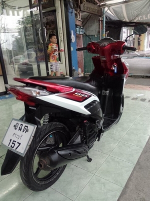 Honda Click 110i ตัวท็อปคอทบายเบรค (ล้อแม็ก) สวยๆพร้อมเล่ม