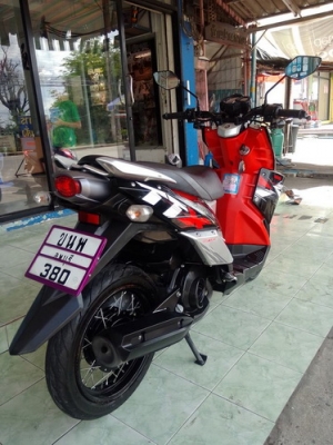 Yamaha TTX สี ดำ-แดง รถปี55 หัวฉีดประหยัดน้ำมัน สวยๆครับ
