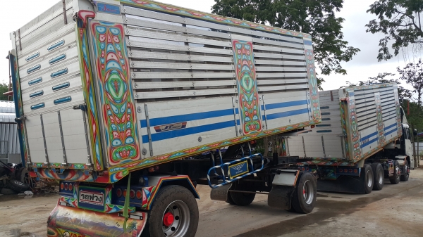 ขายรถพ่วง 22 ล้อ แม่.ลูก กระบะเนียมคอกเกษตรดั้ม อู่.เจ ซี ทรัค HINO PROFIA FN2P P11C.320 แรง 7 เกียร์ รถสวย ราคา.1550000 ต่อรอง ขายรถพ่วง 22 ล้อ แม่.ลูก กระบะเนียมคอกเกษตรดั้ม อู่.เจ ซี ทรัค HINO PROFIA FN2P P11C.320 แรง 7 เกียร์ รถสวย ราคา.1550000 ต่อรอง