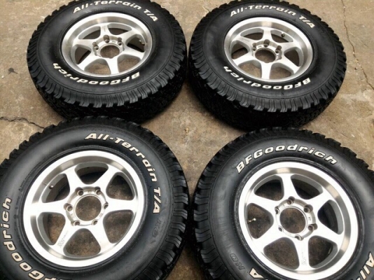 ขายล้อแท้ Enkai japan พร้อมยาง BF 235 x 85 x 16 ขายล้อแท้ Enkai japan พร้อมยาง BF 235 x 85 x 16