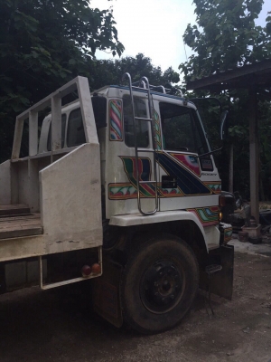 ขายรถ10ล้อท้ายลาด ISUZU FVZ12MY วางเครื่องHINO 195แรงม้า สนใจโทร 081-970-1072