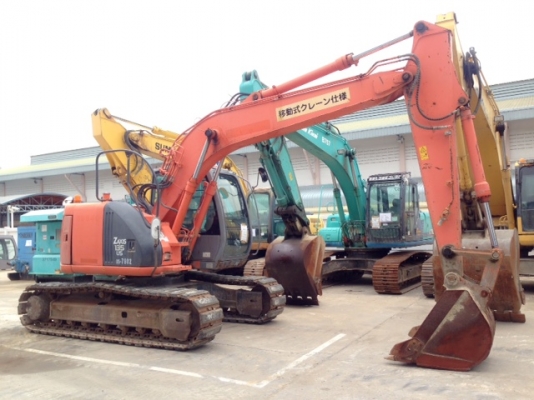 รถขุด Hitachi ZX135US สต็อกเรา สนใจโทร. 080-6565422 (หนิง)