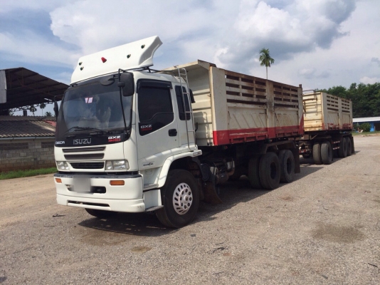 ขายรถ22ล้อดั้มพ์ ISUZU FXZ23NZHF24 เครื่อง320แรงม้า หัวหาง3เพลาแท้ ปี51 สนใจโทร 081-970-1072