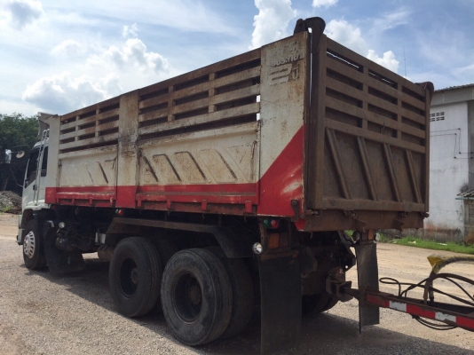 ขายรถ22ล้อดั้มพ์ ISUZU FXZ23NZHF24 เครื่อง320แรงม้า หัวหาง3เพลาแท้ ปี51 สนใจโทร 081-970-1072