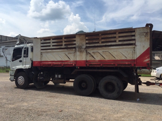 ขายรถ22ล้อดั้มพ์ ISUZU FXZ23NZHF24 เครื่อง320แรงม้า หัวหาง3เพลาแท้ ปี51 สนใจโทร 081-970-1072