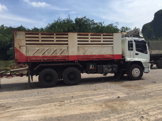 ขายรถ22ล้อดั้มพ์ ISUZU FXZ23NZHF24 เครื่อง320แรงม้า หัวหาง3เพลาแท้ ปี51 สนใจโทร 081-970-1072