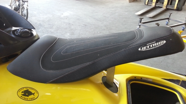 ขายเบาะแต่ง JETTRIM ใส่SEADOO XP หมูอ้วน สภาพสวย