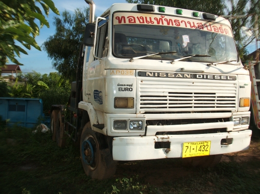 ขายรถสิบล้อหัวลาก นิสสัน เครื่องยนต์ PE 6 เทอร์โบ 260 แรงม้า สภาพดี พร้อมใช้งาน