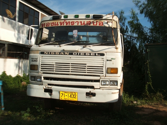 ขายรถสิบล้อหัวลาก นิสสัน เครื่องยนต์ PE 6 เทอร์โบ 260 แรงม้า สภาพดี พร้อมใช้งาน