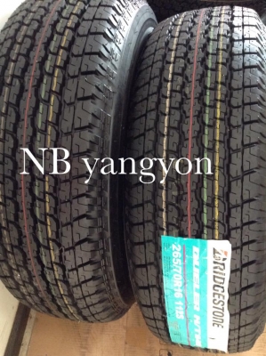 ยาง 265-70-16 ถอดป้ายแดง Bridgestone Dueler ปี 15