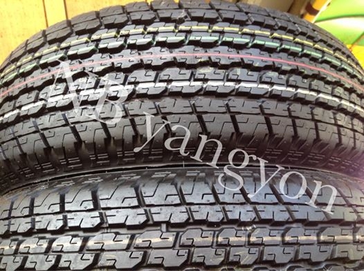 ยาง 265-70-16 ถอดป้ายแดง Bridgestone Dueler ปี 15