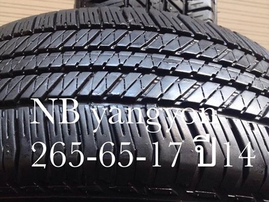 ยาง Bridgestone Dueler 265-65-17 ปี14